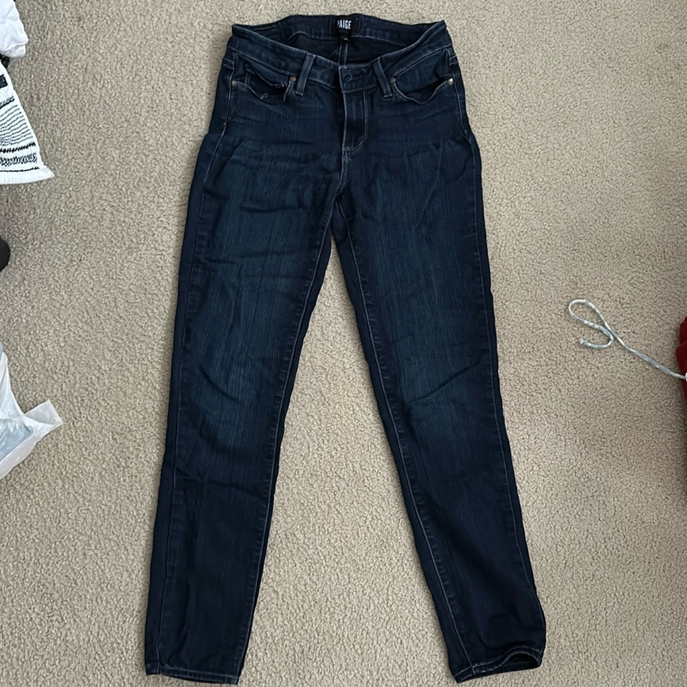 Paige jeans, size 27, EUC